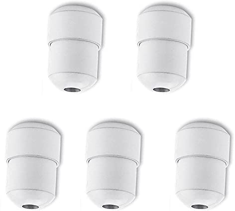 THETAG 5 PZ Connettore per Cordino di Tenda, Terminali in Metallo per Cordino di Tende, Giunto per Cordino Tirante Luce, Kit Tenda Romana, Interruttori a Soffitto, Tende da Doccia, Tirante Cordino