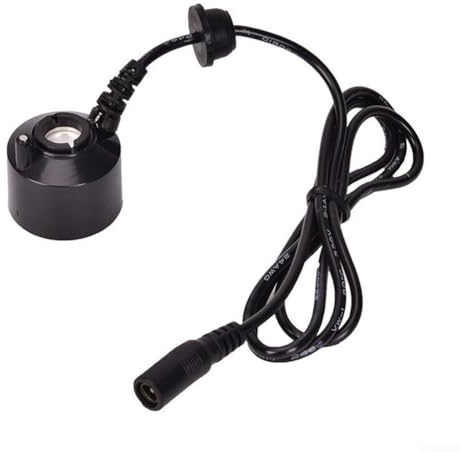 per Diffusore Umidificatore, Miniatura Mist Maker Light Fogger Fontana Acqua Stagno Nebbia Spruzzatore macchina, ABS, lega di zinco