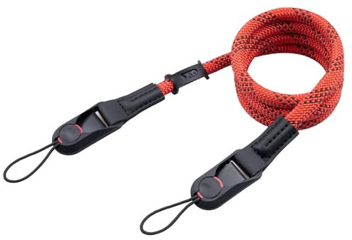 VKO Camera Strap Quick Release Camera Straps for Man Woman Photographers Adjustable Camera Neck Shoulder Crossbody Strap for SLR DSLR Digital Mirrorless Camera(Red Black)