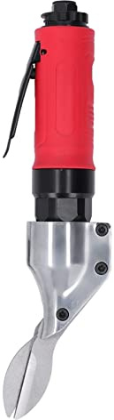 MasYosh Tijera Neumática, Herramienta de Corte Industrial Neumática de Alta Eficiencia de 2500 Rpm con de Goma Suave y Diseño de Orificio de Escape Trasero, para Corte de Red de Acero