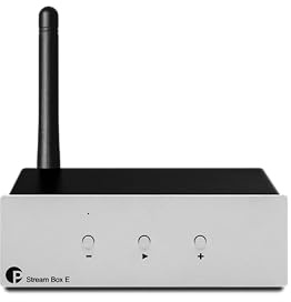 Pro-Ject Stream Box E - entry-level WiFi music streamer and preamp powered by WiiM OS™ (Silver)