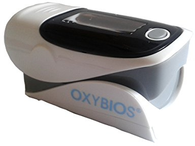 Doigt Oxymètre SPO2 de Pouls gris & Moniteur de Fréquence Cardiaque avec notice en français et cordon. Précis, Léger, Fiable. Ecran OLED multi-couleurs. Top rapport Qualité/Prix