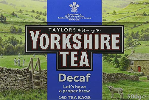 Yorkshire Tea Decaffeinated Tea Bags, 160 Tea Bags