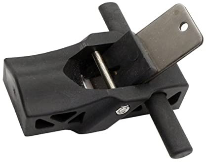 NUOBESTY rabot à bois bloc rabot à main travail du bois raboteuse dégauchisseuse Raboteuse à bois portative avion en bois mini avion de menuiserie Braquier acier Noir