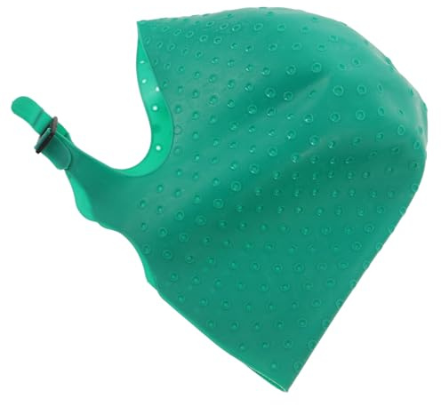Alipis Gorro de Silicona para Resaltar el Cabello con Gancho Verde Herramienta de Mechas Reutilizable