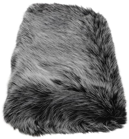 Garneck Hand Muff for Cold Weather Plush Faux Fur Pillow Hand Warmer Muff for Men and Women for Snow and Office
