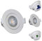 LED Einbaustrahler Schwenkbar inkl. 5W LED Leuchtmittel Neutralweiß 380lm 230V eingebauter Trafo Spot Strahler Deckenleuchte Rund Weiß
