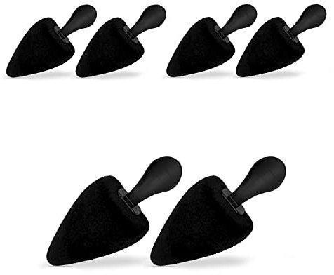 DELFA Samty Schuhspanner Spitz Größe 39-42 - Schaumstoff Schuhformer Schuhstrecker - 3 Paarfür Damen Spitze Schuhe - High Heels