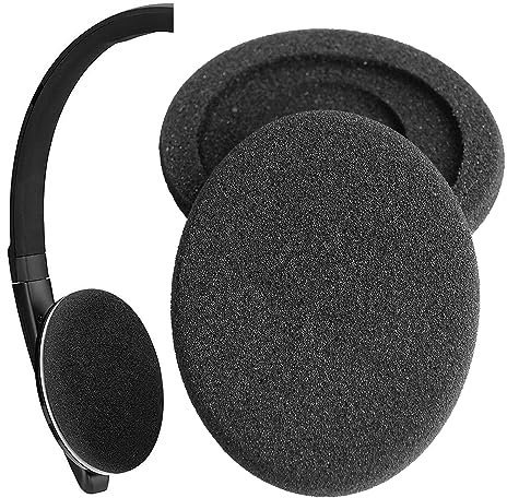 V-MOTA Ohrpolster kompatibel mit Sennheiser C10, SC 130 / SC 160, PC 3.2 / PC 5.2 / PC 8.2 Chat USB/USB-C PC, Spiele, Anrufe, Kopfhörer (Schwamm 1 Paar)