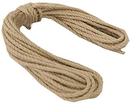 Corda for bondage, corda da giardino, corda di canapa (6 mm), 10 metri £ ¨ 32 ft £ © for artigianato artistico decorazione fai da te