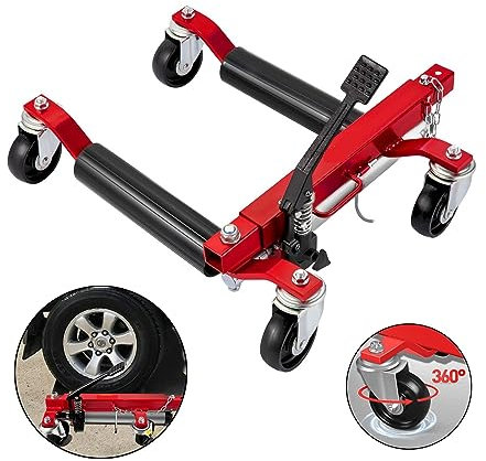 Martinetto idraulico, Wheel DollyCar Dolly 1500lb Martinetto for auto Martinetti idraulici for auto Carrello for motore idraulico for ruote for auto di grande capacità da 680 kg,Pressa idraulica