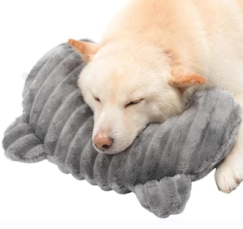 Wuquei Coussin pour Chien - Apaisant Coussin Cervical Lavable en Machine | Oreiller pour Chat,pour Cage canapé Sofa caverne de Sommeil traversin nid Chevet
