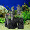 Aquarium Dekoration , Fischtankdekorationen Schloss Marine Aquarium Ornament Kunstharz Haus Hide Castle Aquariumschloss Höhle Dekor