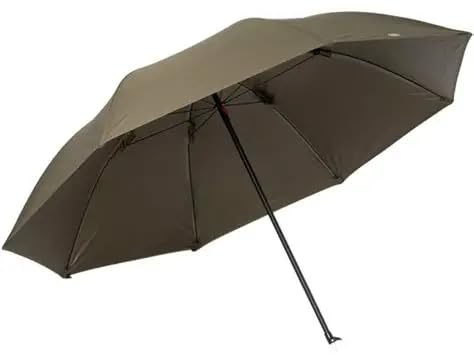 Korum Classic 45 Brolly | Fishing Umbrella | 5,000mm Waterproof | Extremely Durable with Reinforced Taped Seams and Joints | Code K0370014