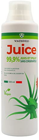 Vonderweid - Juice di Aloe Arborescens Biologica Italiana | Integratore Alimentare Detox e Digestivo | Ricco di Nutrienti e con Aloe Arborescens da Bere | Non Filtrato | Made in Italy | 500 mL