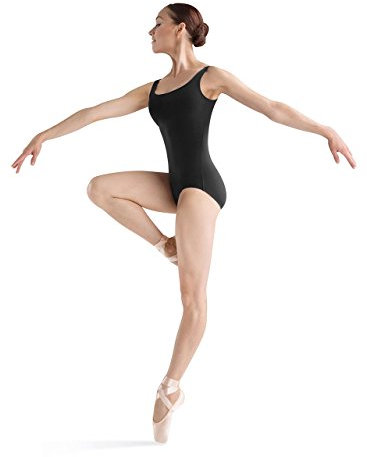 Bloch Dance Damen Faire Microlux Tank Trikot, Schwarz, Größe L