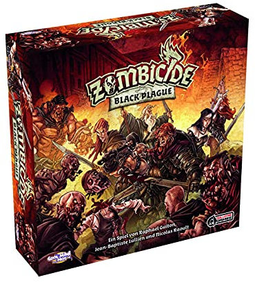 CMON, Zombicide: Black Plague, Grundspiel, Kennerspiel, Dungeon Crawler, 1-6 Spieler, Ab 14+ Jahren, 60+ Minuten, Deutsch