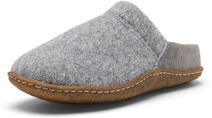 SOREL Women's Nakiska Scuff Slipper - Quarry, Natural - 7