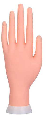 Jzhen Modèle de Pratique à Ongles, Main Fausse A Pratique Apprentissage pour Manucure