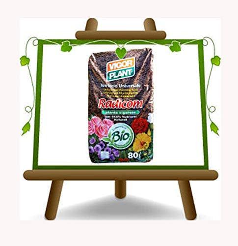 EURO PLANTS VIVAI Terreau Universel Radicom - Vigor Plant - 70 L