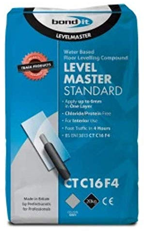 Bond It - Bond It - Brands - Bondit - Bond-It Levelmaster Self Levelling Standard Floor Compound - 10kg