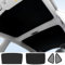 TOPABYTE Pare-Soleil de Toit pour Tesla Model 3 Highland 2025 2018-2024, Isolation de Fenêtre de Toit Ouvrant en Verre Protection UV et Chaleur, Double Couche Amélioré Noir (Produit de Chine)