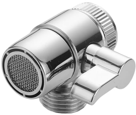 DOUDINGMAO Rubinetti Deviatori Valvole Aeratore Lavello in Acciaio Splitter Valvole di Conservazione Dell'acqua per Tubo Doccia Tubo da Giardino Lavaggio Portatile