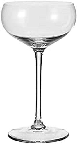 Leonardo Cheers Sekt-Schale, 1 Stück, spülmaschinenfestes Champagner-Glas, Sekt-Schale mit gezogenem Stiel, Sekt-Glas, 315 ml, 061644