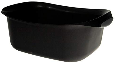 CURVER Urban Graphite High Grade 8 Litre Rectangle Plastic Washing Up Bowl Basin Kitchen