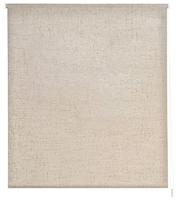 Estoralis | Ramsay | Estor Enrollable Diseño Moderno | Opaco Liso | Color Lino | 170 x 195 cm (Ancho/Alto) Tamaño Tela 167 x 190 cm | Estores para Ventanas y Puertas