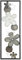 Gilde Wandbild Wandskulptur Wandrelief Wanddeko aus Metall Bild Skulptur Blumen Flowers