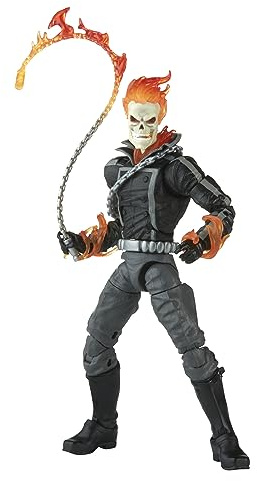 Marvel Legends Series Marvel Comics, Figurine de Collection Ghost Rider de 15 cm avec 6 Accessoires