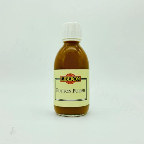 Liberon Button Polish 250ml - Traditional Golden French Polish