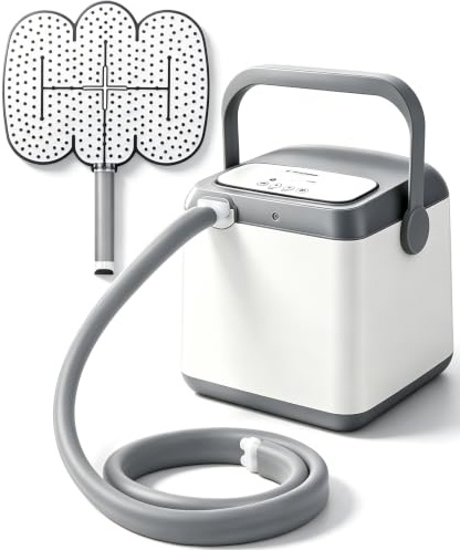NEHOO Cold Therapy Machine with Extra Large Knee/Hip Pad, Pain Relief for Post-Surgery Recovery, Programmable Ice Therapy Machine, Continuous Cryotherapy Cold Pack