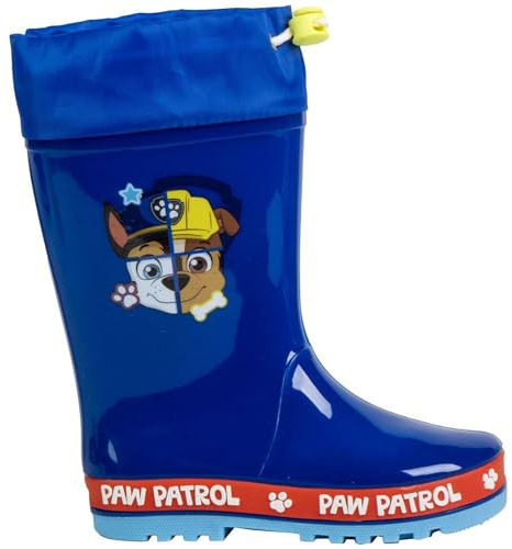 Paw Patrol Stivali da pioggia in PVC per ragazze Scarpe impermeabili ufficiali, comode e resistenti - Stivali da pioggia Paw Patrol Design unico e licenza ufficiale, Paw patrol, 26 EU