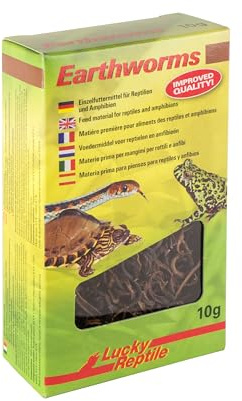 Lucky Reptile Earth Worms 10 G, Confezione da (2 X 10 G)