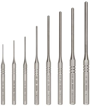 TEKTON Lot de 8 chasse-goupilles à rouleau (1/16-1/4) | PNC93001