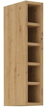 Hängeschrank Regal 15 cm Eiche Artisan Küchenzeile Küchenblock Küche Stilo