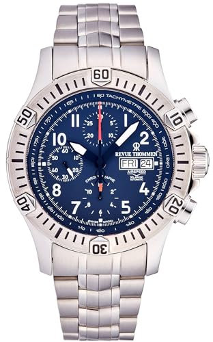 Revue Thommen Automatik Armbanduhr Airspeed XLarge Pioneer Chrono