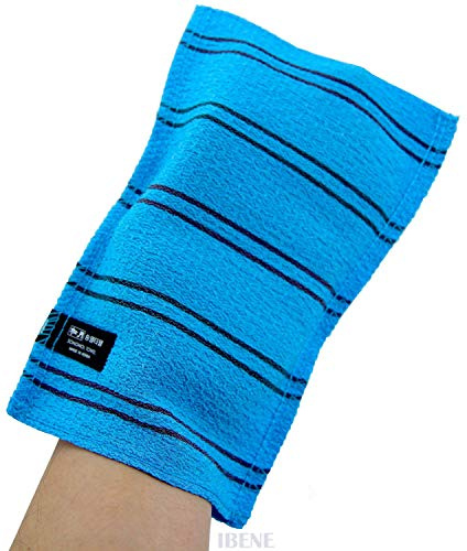 Songwol Towel (Hard) 9 - Korean Beauty Skin Exfoliating Bath Scrub Gloves.(4pcs)