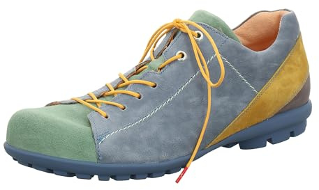Think! Kong Plantilla Intercambiable sostenible, Zapatos con Cordones Hombre, 8020 Denim Kombi, 41.5 EU