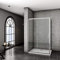 1400x900mm Sliding Shower Door Modern Bathroom Shower Enclosure Cubicles + Side Panel