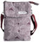 fanshu umhängetasche für Handy und geldbörse Segeltuch schultertasche damen klein handy tasche damen umhänge handytasche zum umhängen stoff(Lila)