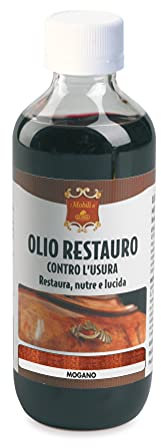 Gubra Olio Restauratore Flacone Mogano 200ml