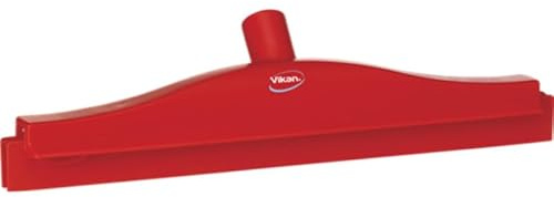 Vikan 77124 Polypropylene/Rubber Hygienic Squeegee, Red, 405 mm Width, Pack of 10