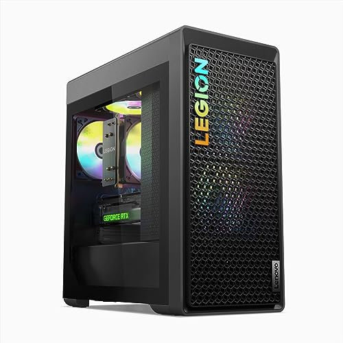 Lenovo Legion Tower 5i (8. Gen) Gaming Desktop PC | Intel Core i5-13400F | 16GB RAM | 1TB SSD | NVIDIA GeForce RTX 3060 | Win11 Home | QWERTZ | grau | inkl. Tastatur & Maus | 3 Monate Premium Care