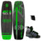 BRUNELLI Carbon Wakeboard Set 138 cm mit COASTO Diamond Wakeboardbindung Board grün