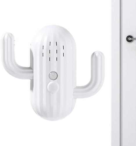 Motion Sensor Alarm, Wireless Motion Activated Alarm, Voice Recorder Alarm, Adjustable Volume Alarm, Indoor Motion Sensor, Safety Reminder, Cactus Design Alarm, Voice Activated Security for Home