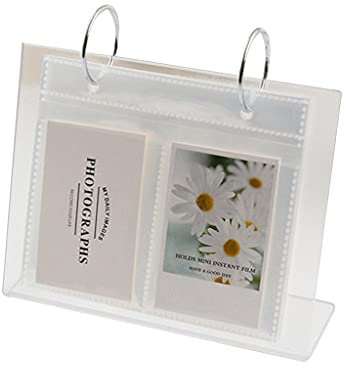 Premium Vertical Photo Album Large Capacity For Ideal For Displaying Photos Postcards Stylish Acrylic Desk Ornaments