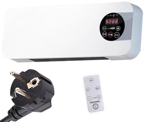 Climatiseur Mural Sans Unité Extérieure, 2025 Version Améliorée, Climatiseur Portable Max 2 En 1 Ultra Puissante, Avec Télécommande, Ultra Silencieux, Rapide Refroidissement Chauffage